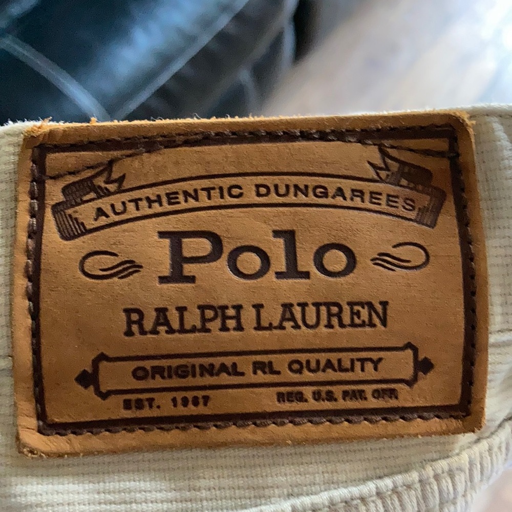 Polo slim straight jeans
